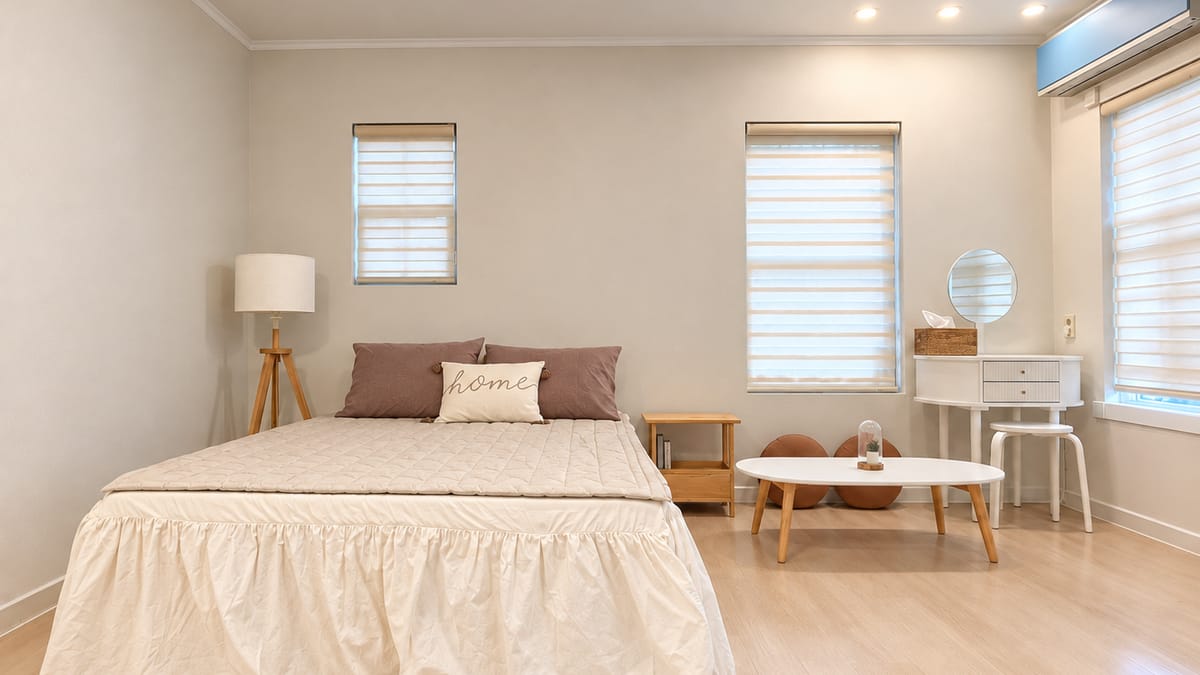 Bright, calm and wood-toned
